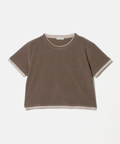 green label relaxing/パイル カサネ ショートスリーブ Tシャツ/Tシャツ / カットソー