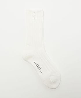 green label relaxing/リブ ソックス/ソックス / 靴下