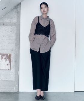 green label relaxing/＜SEASONAL COLLECTION＞2タック ワイドパンツ/スラックス