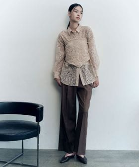green label relaxing/＜SEASONAL COLLECTION＞2タック ワイドパンツ/スラックス