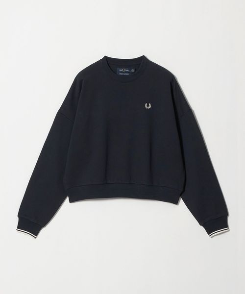 FRED PERRY/【別注】＜FRED PERRY＞クルーネック ショート スウェット/スウェット / パーカー
