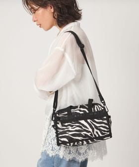 LeSportsac/【別注】＜LeSportsac＞デラックスミニダッフル バッグ（ゼブラ柄）/ショルダーバッグ