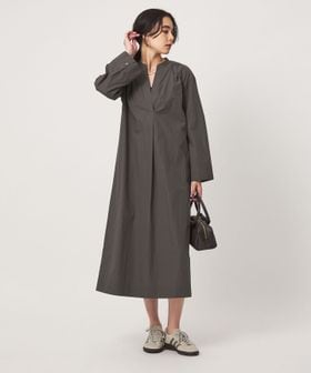 green label relaxing/スキッパー ワンピース/ワンピース