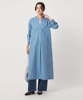 green label relaxing/スキッパー ワンピース/ワンピース
