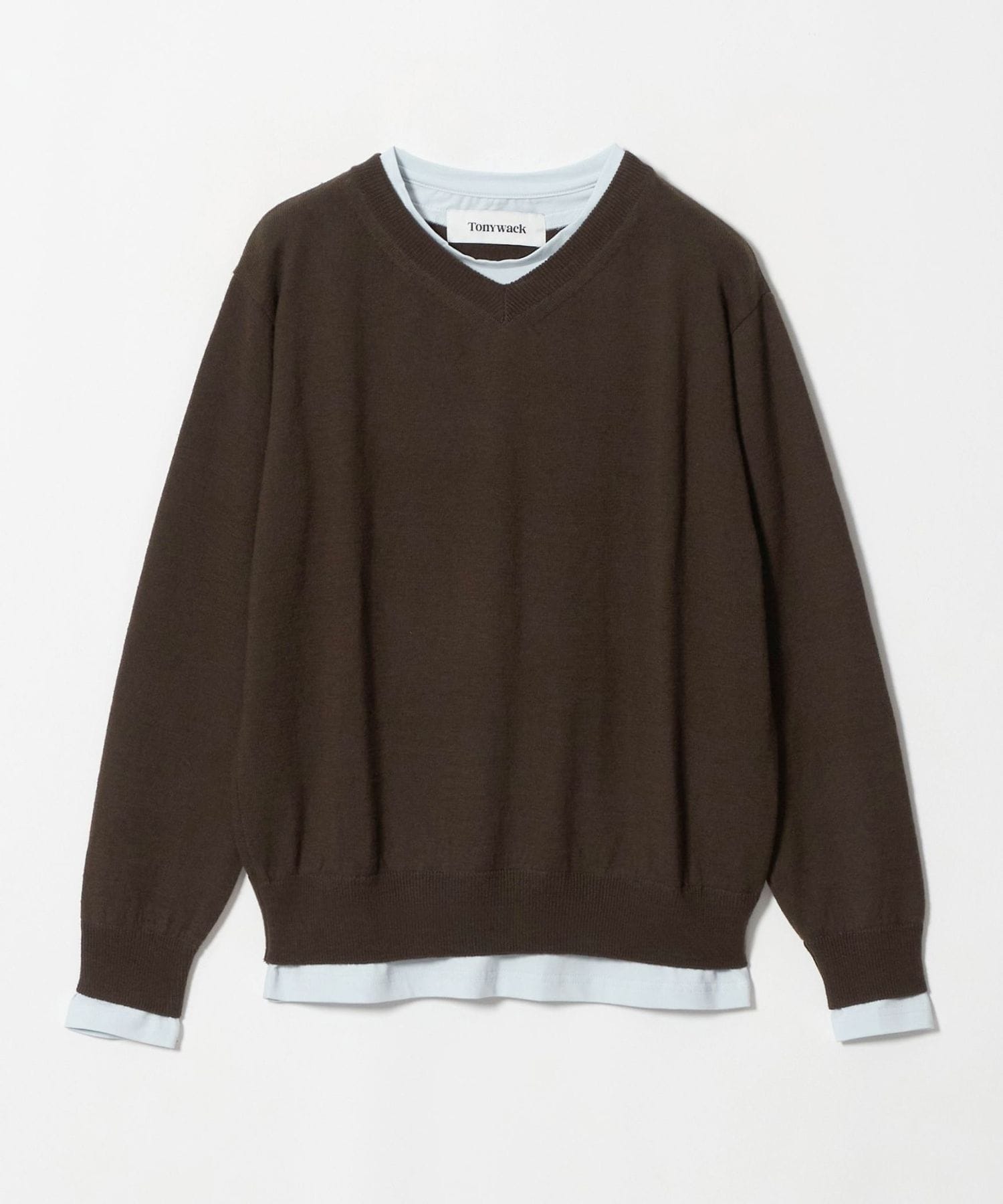 【特価未使用】UNITED ARROWS GOLF Ｖネックプルオーバーニット Tonywack＞Vネック ニット プルオーバー