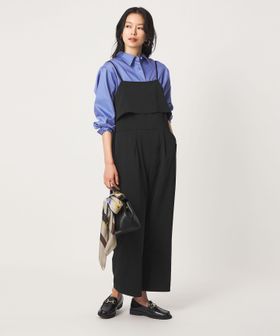 green label relaxing/［size SHORT/TALLあり］レイヤード オールインワン ストレッチ/オーバーオール / オールインワン