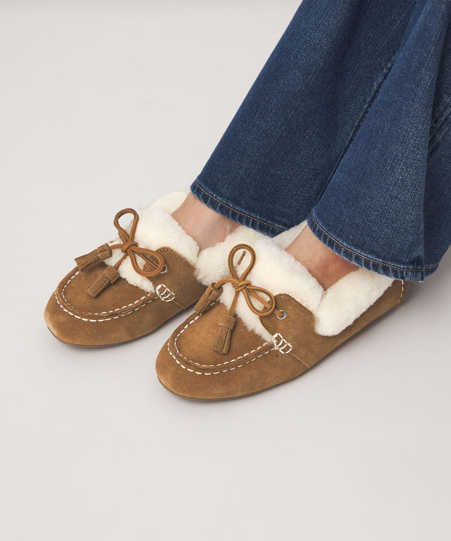Ganter ブラウン モカシンシューズ WEB限定】＜EMU Australia＞モカシン シューズ