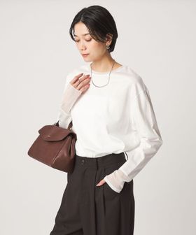 green label relaxing/ソデ チュール プルオーバー カットソー/Tシャツ / カットソー