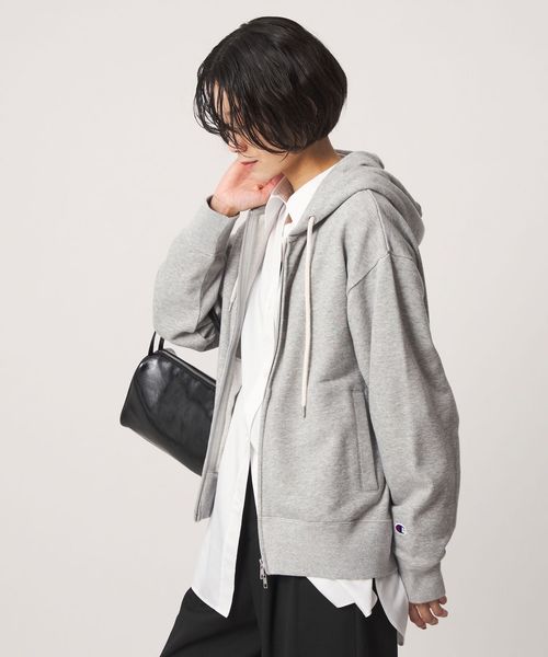 CHAMPION/【別注】＜Champion＞ CVC ジップ パーカー/スウェット / パーカー