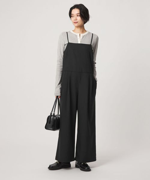 green label relaxing/［size SHORT/TALLあり］オルマイ ツイル キャミソール サロペット/オーバーオール / オールインワン