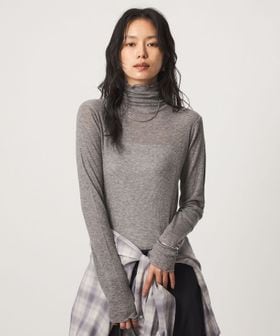 green label relaxing/［size SHORTあり］テレコ タートルネック プルオーバー/Tシャツ / カットソー