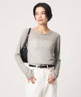 green label relaxing/［size SHORTあり］テレコ クルーネック プルオーバー/Tシャツ / カットソー