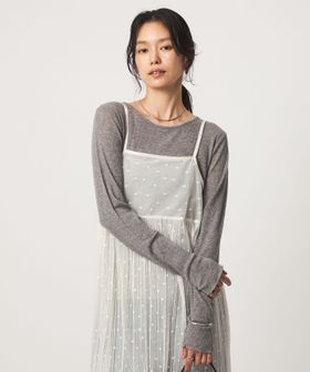 green label relaxing/［size SHORTあり］テレコ クルーネック プルオーバー/Tシャツ / カットソー