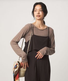 green label relaxing/［size SHORTあり］テレコ クルーネック プルオーバー/Tシャツ / カットソー