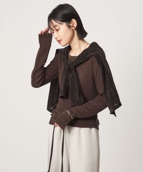 green label relaxing/［size SHORTあり］テレコ クルーネック プルオーバー/Tシャツ / カットソー