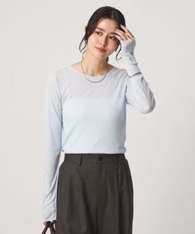 green label relaxing/［size SHORTあり］テレコ クルーネック プルオーバー/Tシャツ / カットソー