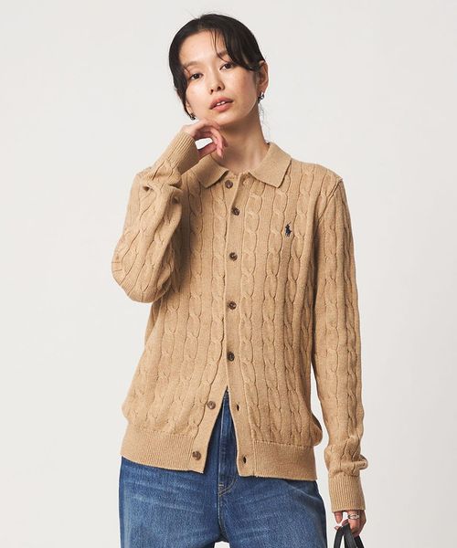 POLO RALPH LAUREN/＜POLO RALPH LAUREN＞ケーブル ニット カーディガン/カーディガン / ボレロ