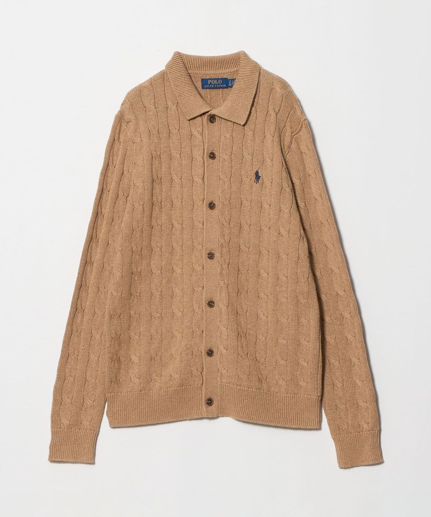 POLO RALPH LAUREN＞ケーブル ニット カーディガン