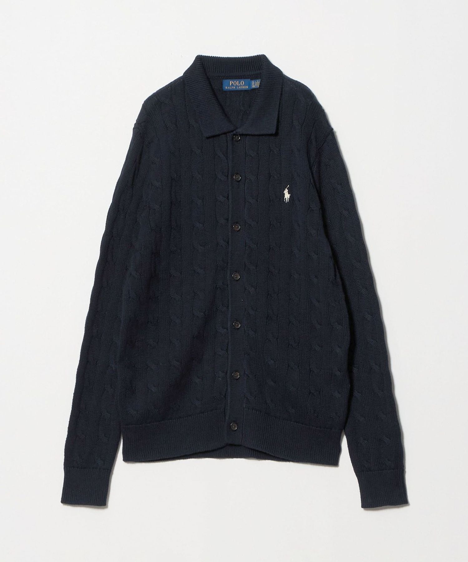 POLO RALPH LAUREN＞ケーブル ニット カーディガン