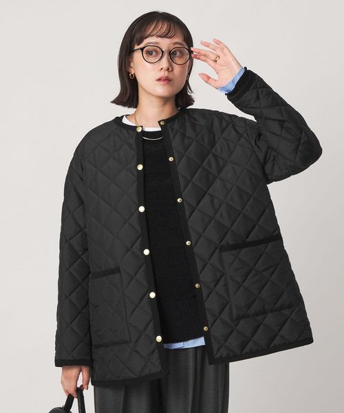 Traditional Weatherwear/【別注】＜Traditional Weatherwear＞ARKLEY  Aライン キルティング ミドル ジャケット/中綿 / キルティングジャケット