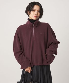 LACOSTE/ 【別注】＜LACOSTE＞ フリース ハーフジップ プルオーバー/Tシャツ / カットソー
