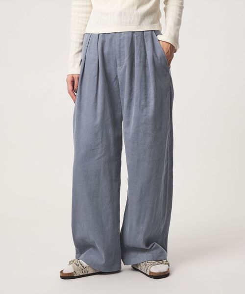 green label relaxing/【WEB限定】＜at ease＞コーデュロイ タック パンツ/その他パンツ