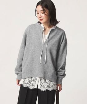 green label relaxing/【WEB限定】＜at ease＞ダブルフェイス Vネック プルオーバー カットソー/Tシャツ / カットソー