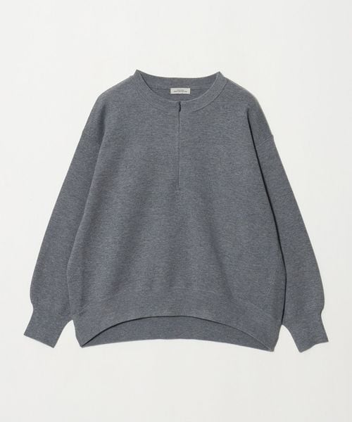 green label relaxing/【WEB限定】＜at ease＞ジップ 2WAY  ニット プルオーバー/ニット / セーター