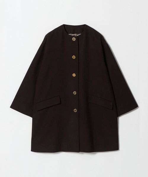 Traditional Weatherwear/【別注】＜Traditional Weatherwear＞LINTON ノーカラー コート/ノーカラーコート