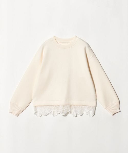 green label relaxing/ダンボール レース プルオーバー/Tシャツ / カットソー