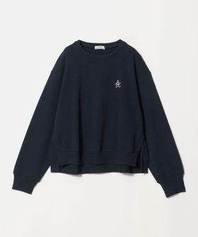 green label relaxing/【WEB限定】＜at ease＞ワンポイントシシュウ スウェット プルオーバー/スウェット / パーカー