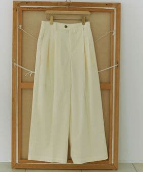 green label relaxing/＜SEASONAL COLLECTION＞コーデュロイ 2タック ワイドパンツ/その他パンツ