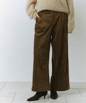 green label relaxing/＜SEASONAL COLLECTION＞コーデュロイ 2タック ワイドパンツ/その他パンツ