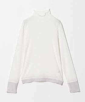 green label relaxing/フェイクレイヤード タートルネック プルオーバー/Tシャツ / カットソー