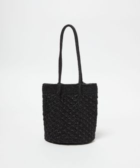 green label relaxing/メタリックヤーンレーシー トートバッグ / ショルダーバッグ/ショルダーバッグ