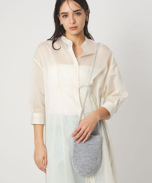 green label relaxing/メタリックヤーン ポシェット / ショルダーバッグ/ショルダーバッグ