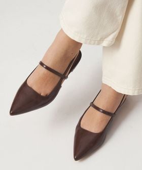 green label relaxing/ポインテッド ストラップ シューズ/パンプス