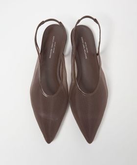 green label relaxing/ポインテッド チュール スリングバックシューズ / サンダル / パンプス/サンダル