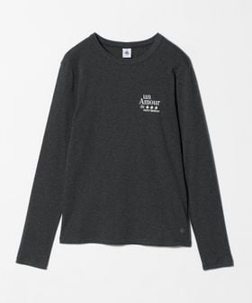 PETIT BATEAU/【別注】＜PETIT BATEAU＞ロングスリーブ プリント Tシャツ/Tシャツ / カットソー