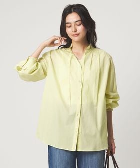 green label relaxing/［size SHORTあり］フリルネック ブラウス/シャツ / ブラウス
