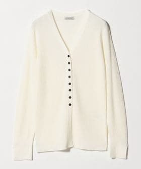 green label relaxing/リブ ニット Vネック カーディガン ウォッシャブル/カーディガン / ボレロ