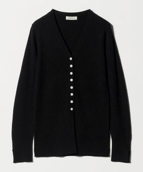 green label relaxing/リブ ニット Vネック カーディガン ウォッシャブル/カーディガン / ボレロ