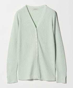 green label relaxing/リブ ニット Vネック カーディガン ウォッシャブル/カーディガン / ボレロ