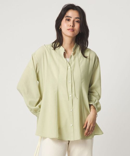 green label relaxing/［size SHORTあり］ミルフィーユ フレア ブラウス/シャツ / ブラウス