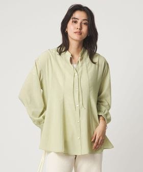 green label relaxing/［size SHORTあり］ミルフィーユ フレア ブラウス/シャツ / ブラウス