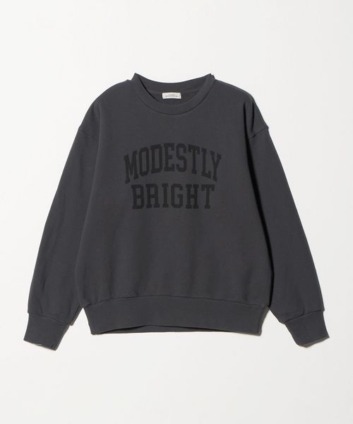 green label relaxing/フェード カレッジ ロゴ スウェット プルオーバー/スウェット / パーカー