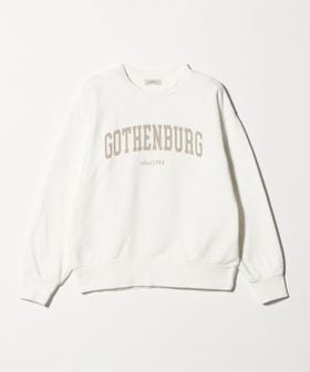 green label relaxing/フェード カレッジ ロゴ スウェット プルオーバー/スウェット / パーカー