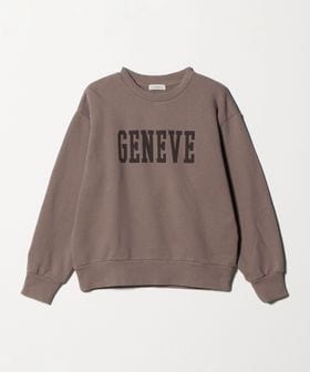 green label relaxing/フェード カレッジ ロゴ スウェット プルオーバー/スウェット / パーカー