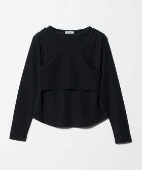 green label relaxing/ロングスリーブプルオーバー × タンクトップ セット/Tシャツ / カットソー