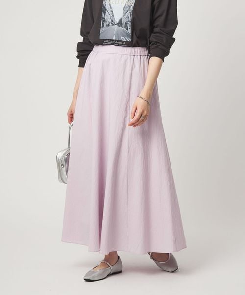 green label relaxing/ポコポコ フレア スカート/ミモレ / ロング